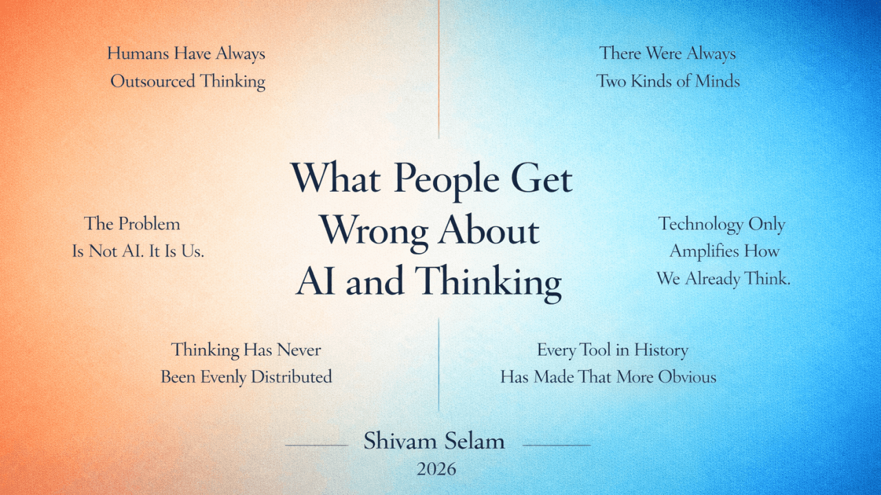 Thinking, Externalized